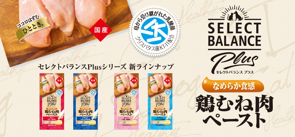 セレクトバランスPlus 鶏むね肉ペースト